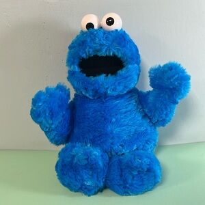 2002 Sesame Street Cookie Monster Plush Stuffed Animal Kids Toy, Size 11” tall